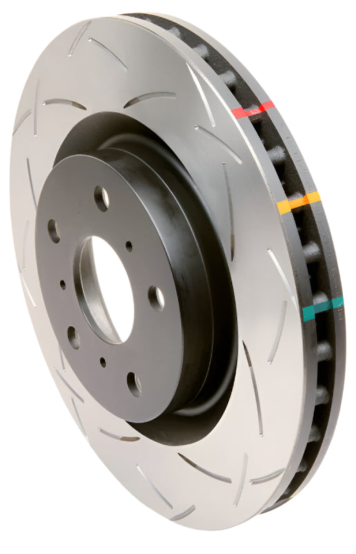 DBA 2023 Ford Ranger 4000 Series T3 Front Brake Rotor with slotted design for enhanced performance and safety.