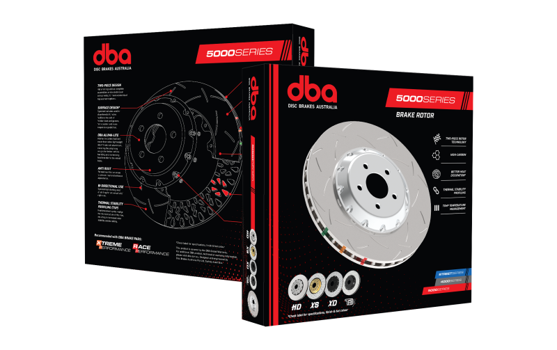 DBA T3 5000 Slotted Rotor for CTS-V 09-14 & Camaro ZL1 12-14 - package