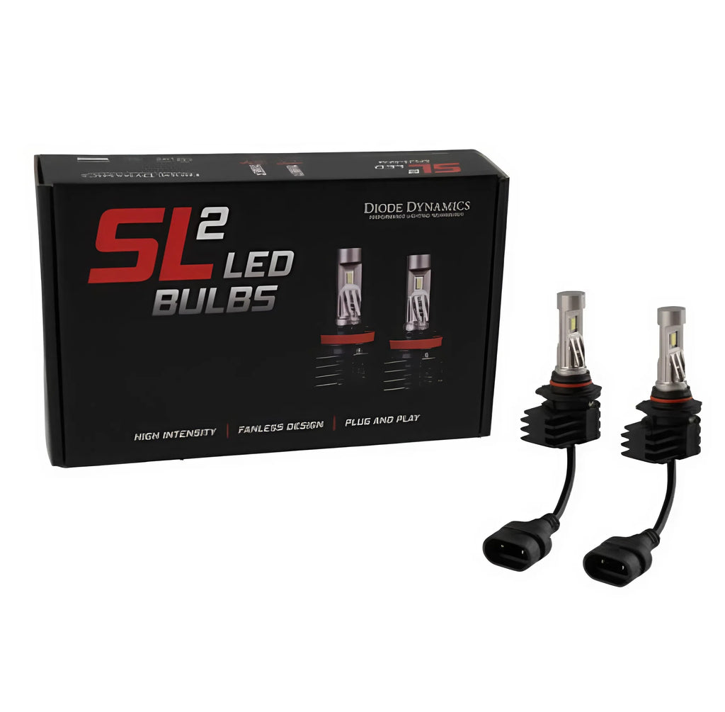 Diode Dynamics 9005/9011/H10 White SL2 LED Bulbs (Pair)