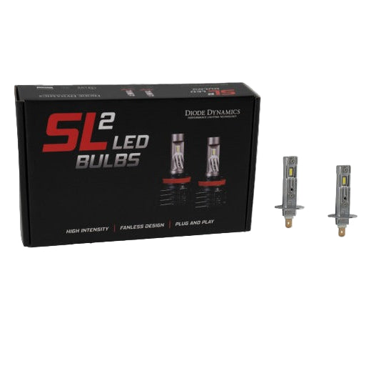 Diode Dynamics H1 White SL2 LED Bulbs - Pair for Headlight Upgrade