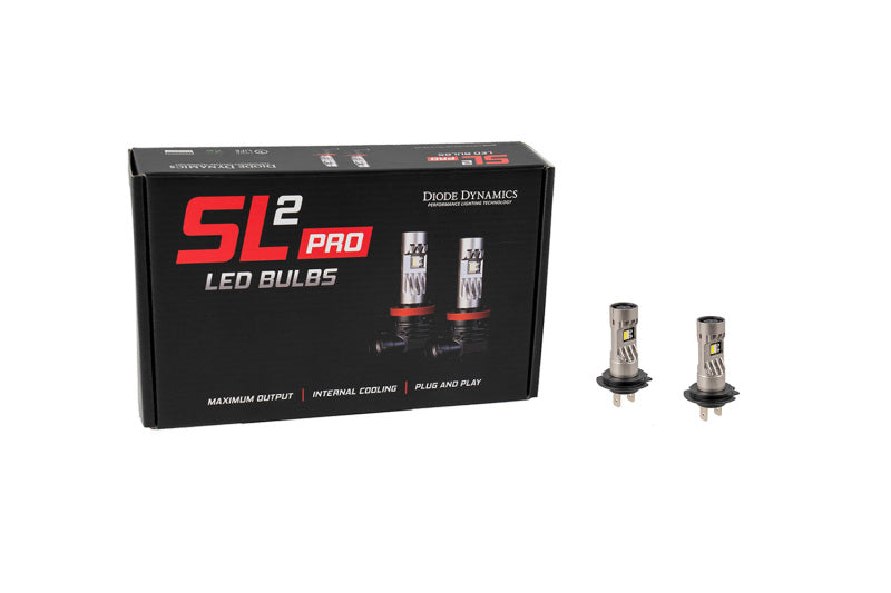 H7 LED Fog Light Bulbs Diode Dynamics SL2 6000K 1400LM Pair