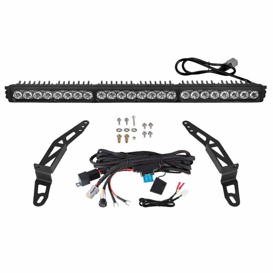 Diode Dynamics Jeep 2018 SS30 Bumper LED Kit Sport White Combo ABL