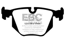 Load image into Gallery viewer, EBC Greenstuff Rear Brake Pads DP2871 BMW 840Ci 4.0 (E31) 1994-1996