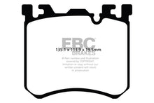 Load image into Gallery viewer, EBC 10+ BMW X5M 4.4 Twin Turbo Yellowstuff Front Brake Pads - Primary