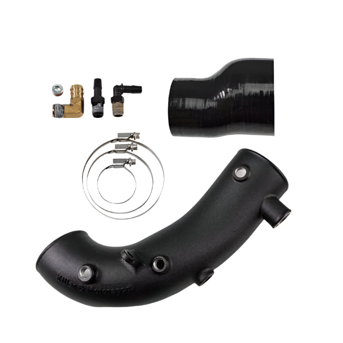 Killer B EJ Cast Aluminum Turbo Inlet (KBM to 3in. Coupler)
