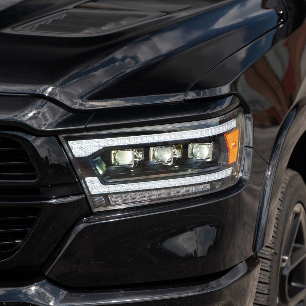 Form Lighting - 2019-2024 Ram 1500 Sequential LED Projector Headlights (pair)-Headlight-Form Lighting