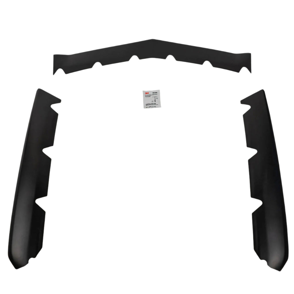 FS.CHEVY.C8Z06.BPK-Fabspeed Corvette C8 Z06 Front Bumper SCRAPE Protection Kit-Lips & Splitters-Fabspeed Motorsport