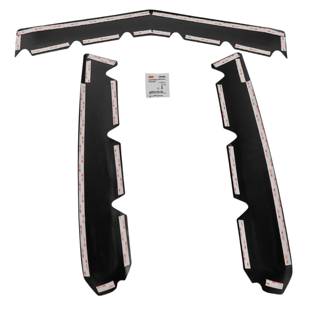 FS.CHEVY.C8Z06.BPK-Fabspeed Corvette C8 Z06 Front Bumper SCRAPE Protection Kit-Lips & Splitters-Fabspeed Motorsport