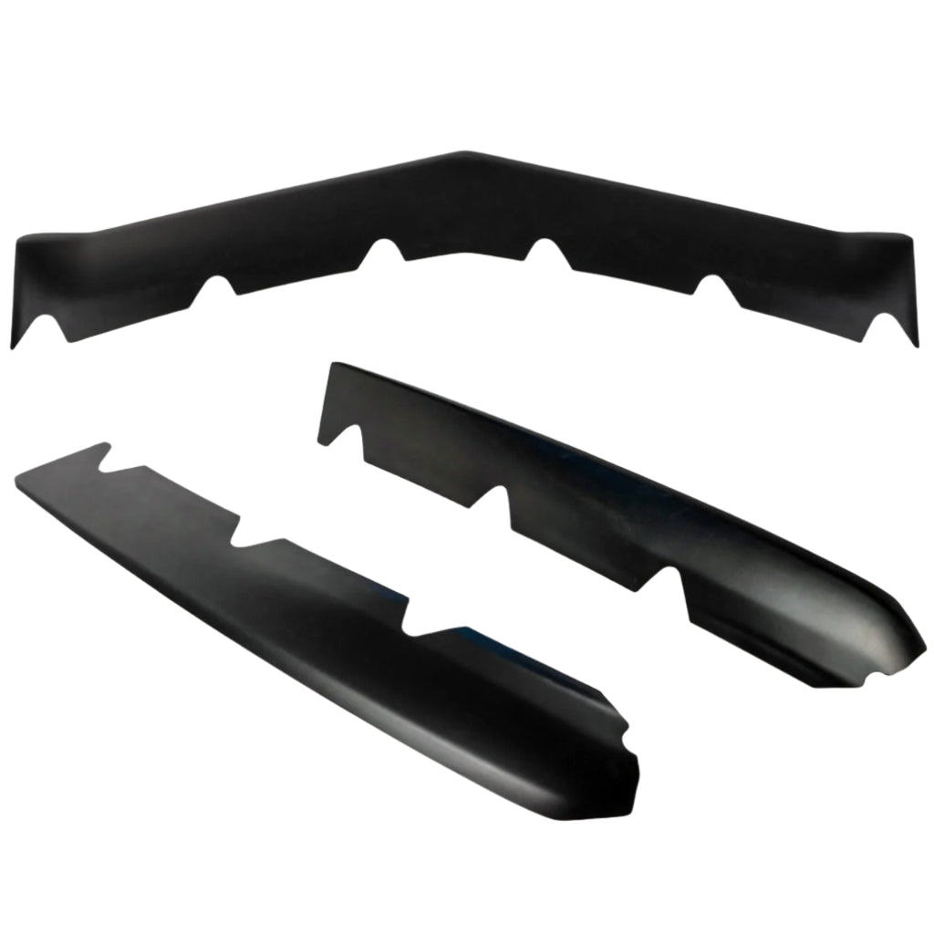 FS.CHEVY.C8Z06.BPK-Fabspeed Corvette C8 Z06 Front Bumper SCRAPE Protection Kit-Lips & Splitters-Fabspeed Motorsport