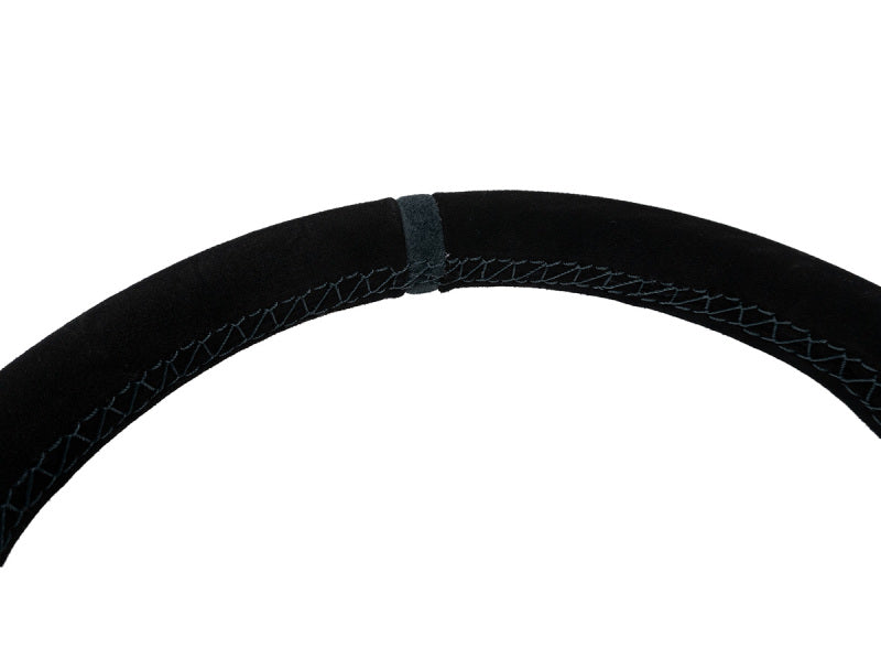 PRP Comp-R Suede Steering Wheel Black- Close Up