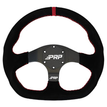 Load image into Gallery viewer, PRP Comp-R D-Shape Suede Steering Wheel - Red