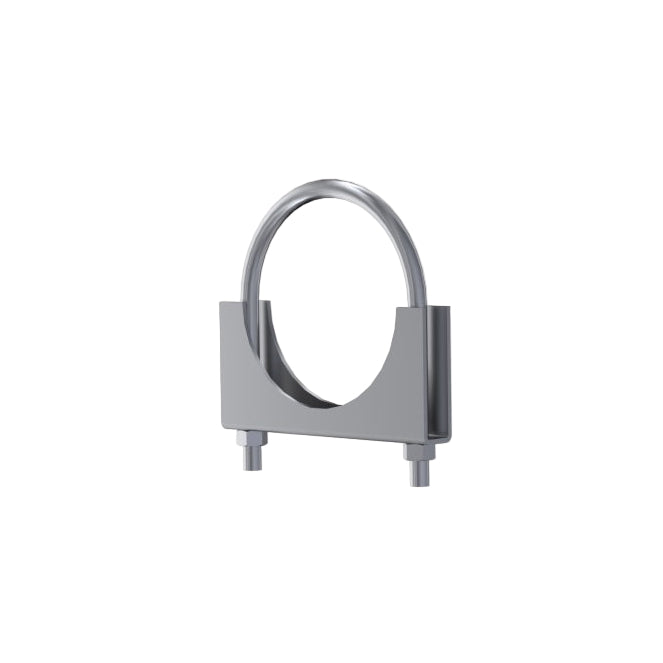 MBRP Universal 4in Exhaust Saddle Clamp Mild Steel