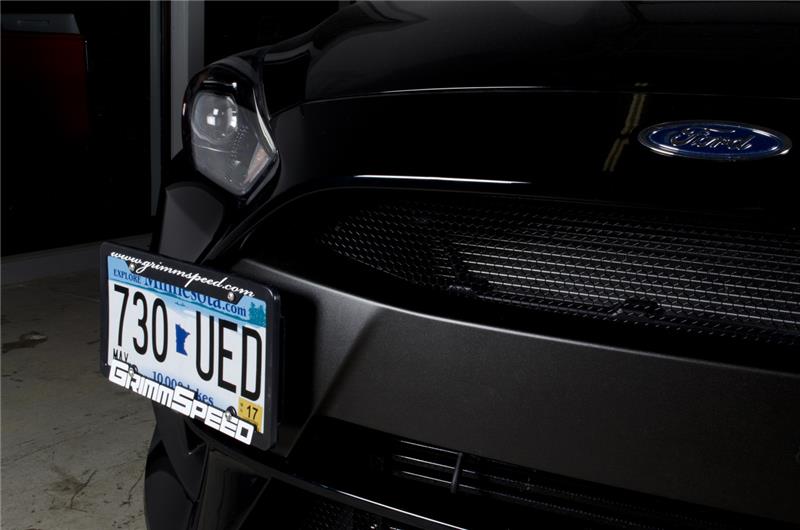 GrimmSpeed Focus RS No Drill Tow Hook License Plate Bracket