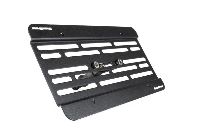 Installed GrimmSpeed Focus RS Front Plate Relocation Kit
