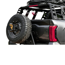Load image into Gallery viewer, Go Rhino HC200T Swing-Away Tire Carrier for 2" Hitch - 40" Tires