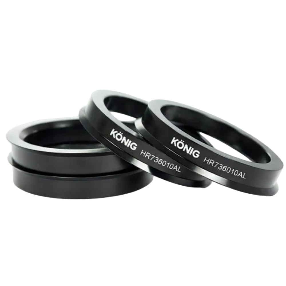 Konig Aluminum Hub Ring 73.1mm O.D. / 60.1mm I.D. (4pcs) Konig KNGHR736010AL