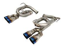 Load image into Gallery viewer, Invidia 22+ Subaru WRX Twin Loop 3.5in. Single Layer T.I Tip Axle-Back Exhaust