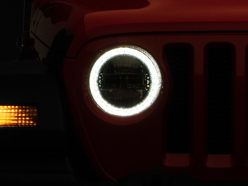 Raxiom LED Headlights for 2018-2022 Jeep Wrangler JL/JT J133763 - Close Up