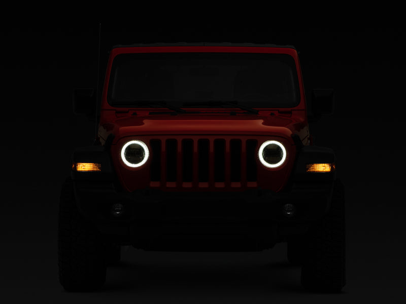 Raxiom LED Headlights for 2018-2022 Jeep Wrangler JL/JT J133763 - Close Up