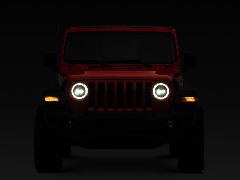 Raxiom LED Headlights for 2018-2022 Jeep Wrangler JL/JT J133763 - Close Up