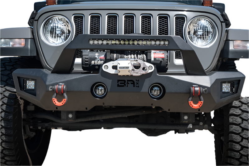 Body Armor 4x4 07-22 Jeep Wrangler JK/JL & Gladiator JT Orion Mid-Width Front Bumper - Primary