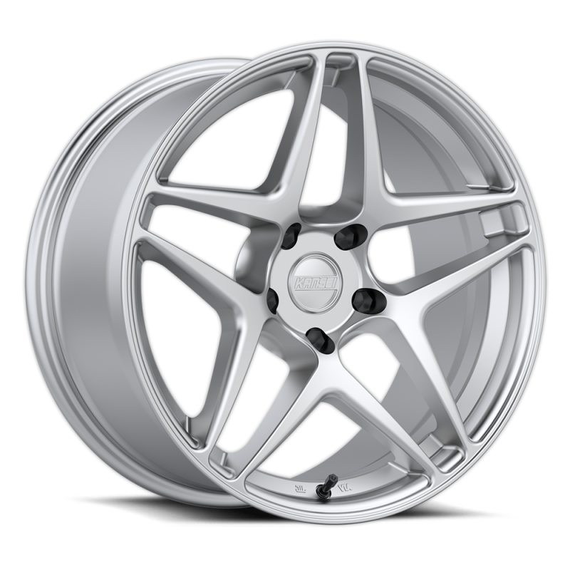 Kansei K15G Astro 18x8.5in / 5x114.3 BP / 35mm Offset / 73.1mm Bore - Hyper Silver Wheel - Primary