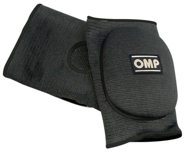 OMP Padded Knee Pads Black KK0-4005-071 Karting Protection
