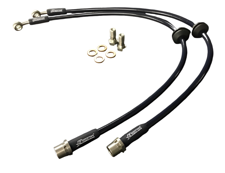 Dodge Durango 2011-23 Front Stainless Steel Brake Lines - Black Ops Auto Works