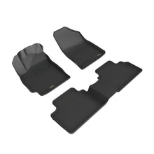 Load image into Gallery viewer, 3D MAXpider Custom Fit Kagu Floor Mat (Black) Hyundai Elantra 2021-2024 -Full Set
