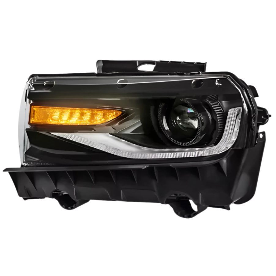 2014-2015 Chevy Camaro 6th Gen Style Headlights Projector LED DRL'S