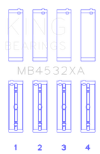 Load image into Gallery viewer, King Mercedes-Benz OM 642.822/36/910/20/30/70 Main Bearing Set