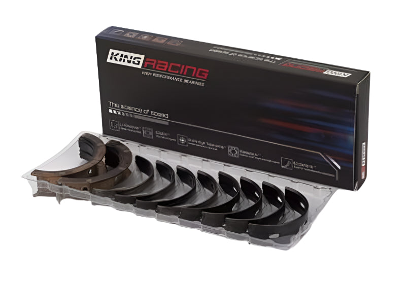 King GM Vortec/LS-Series Gen III/IV Crankshaft Main Bearing Set (Set of 10) - Size +.020mm

