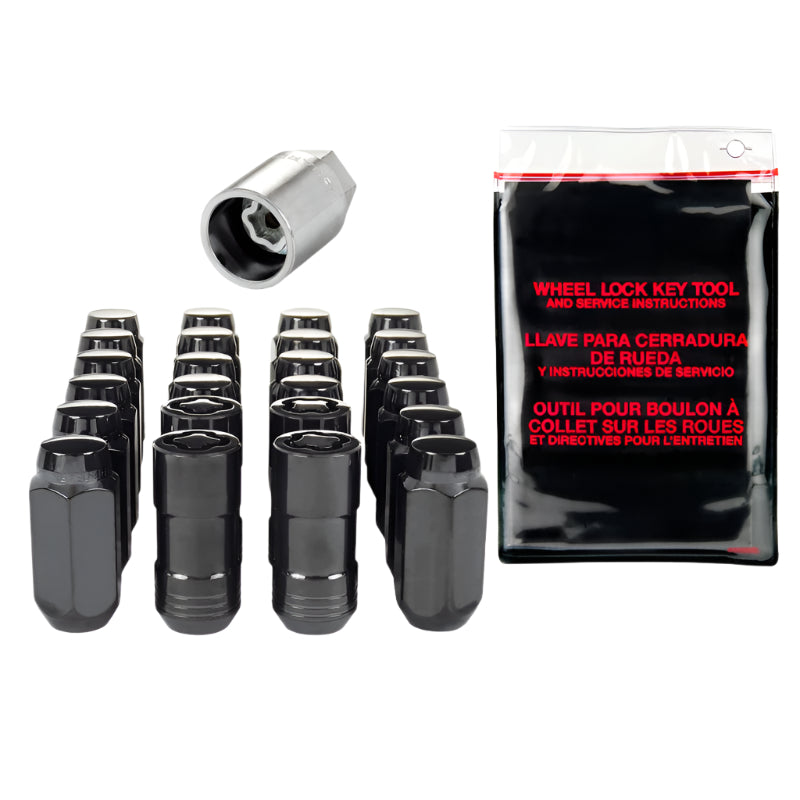 McGard 84640 M14x1.5 Black Lug Nut & Lock Kit for GR Corolla - Primary