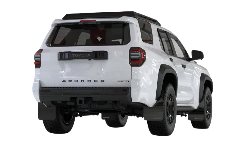 Rally Armor 2025+ Toyota 4Runner Black UR Mud Flap w/ White Logo