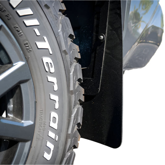 Rally Armor 2025+ Toyota 4Runner Black UR Mud Flap w/ White Logo