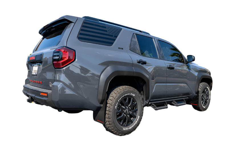 Rally Armor 2025+ Toyota 4Runner Black UR Mud Flap w/ White Logo