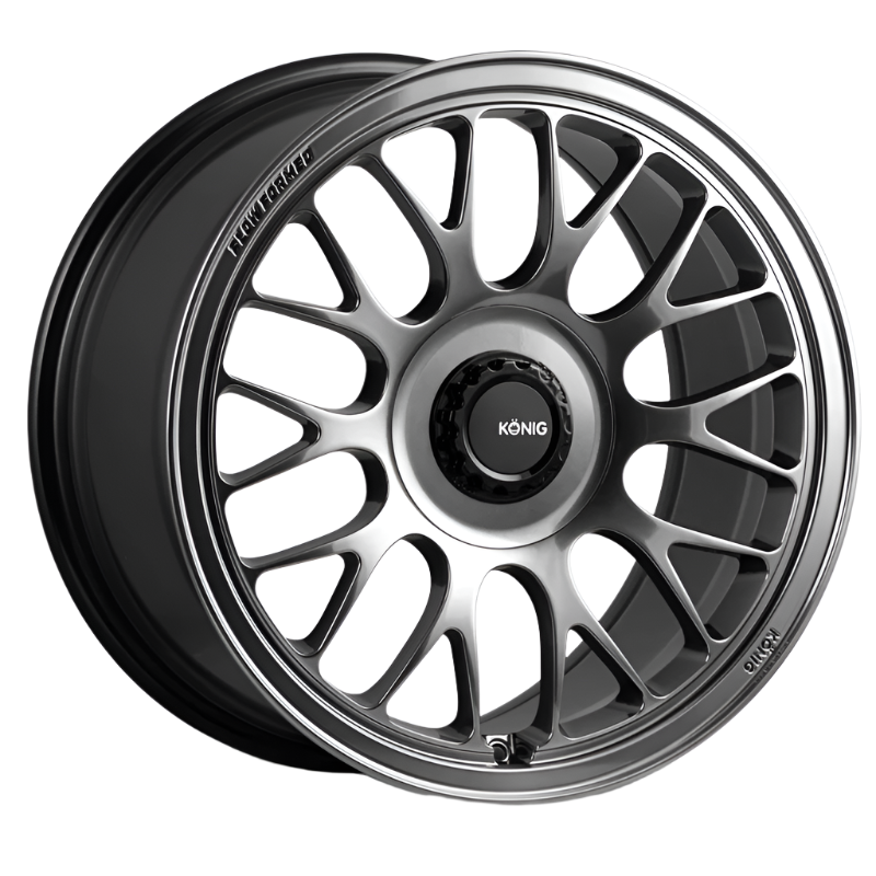 Konig MRK1 17X8 4X100 ET40 Hyper Carbon - Gloss Black Gear Cap/Logo/Cover Plate