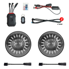 Load image into Gallery viewer, XK Glow 7" RGB LED Headlights Jeep Wrangler JL JT App Control
