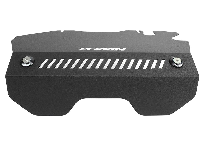PERRIN Black Pulley Cover 2015-2021 Subaru WRX PSP-ENG-152BK