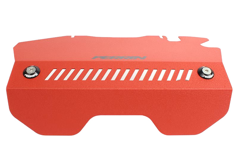 PERRIN Red Pulley Cover 2015-2021 Subaru WRX - Primary