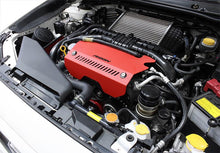 Load image into Gallery viewer, PERRIN Red Pulley Cover 2015-2021 Subaru WRX - Primary