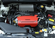 Load image into Gallery viewer, PERRIN Red Pulley Cover 2015-2021 Subaru WRX - Primary