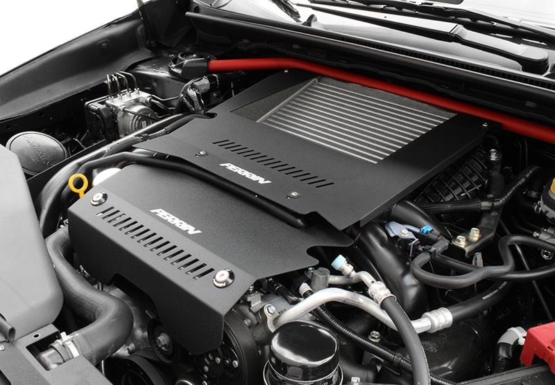 PERRIN Black Engine Cover Kit 2015-2021 Subaru WRX