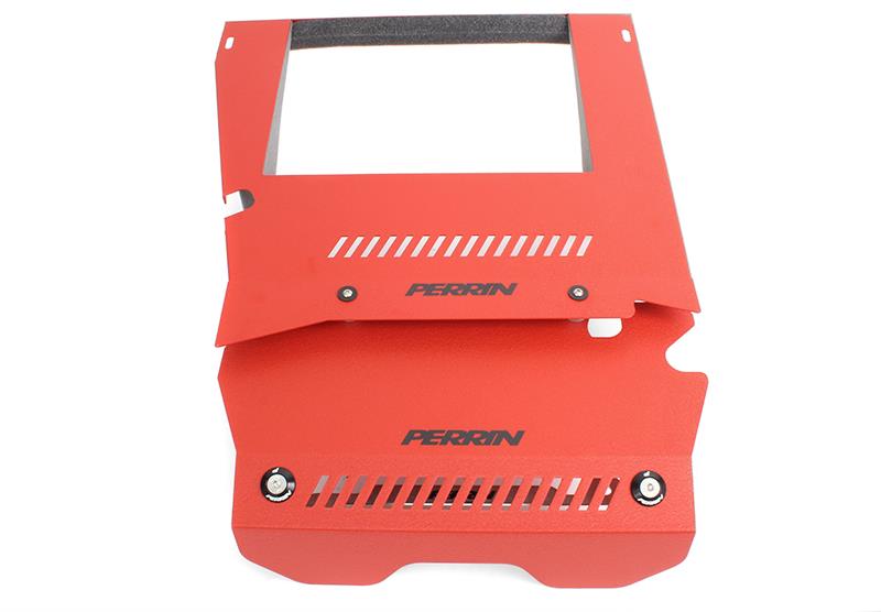 PERRIN Red Engine Cover Kit 2015-2021 Subaru WRX PSP-ENG-165RD