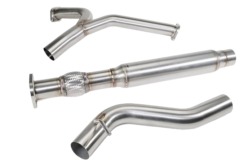 PERRIN 22-25 Subaru WRX Stainless Steel Midpipe w/Resonator 3in.
