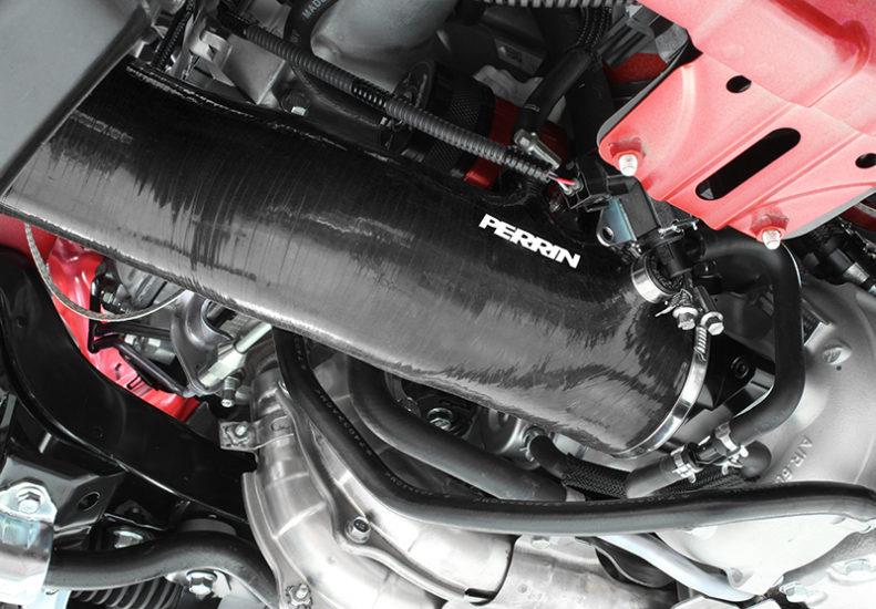 PERRIN 3" Black Turbo Inlet Hose WRX 2015-21 Forester XT
