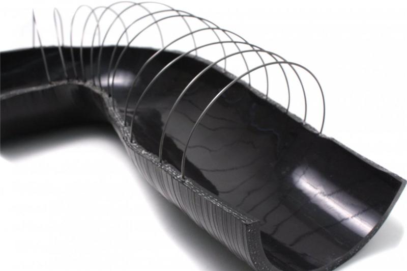 PERRIN Black Silicone Inlet Hose for BRZ/FR-S/86 - PSP-INT-430BK