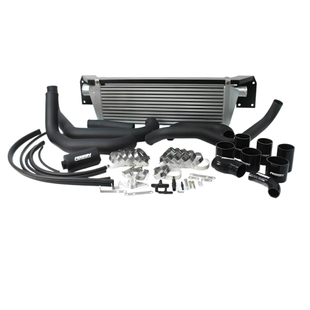 PERRIN 08-14 WRX FMIC Boost Tubes Black Kit