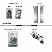 Load image into Gallery viewer, Rock Slide Rebuild Kit for Gen2 Step Sliders - Jeep Wrangler JL 4 Door Driver Side 2018-2024