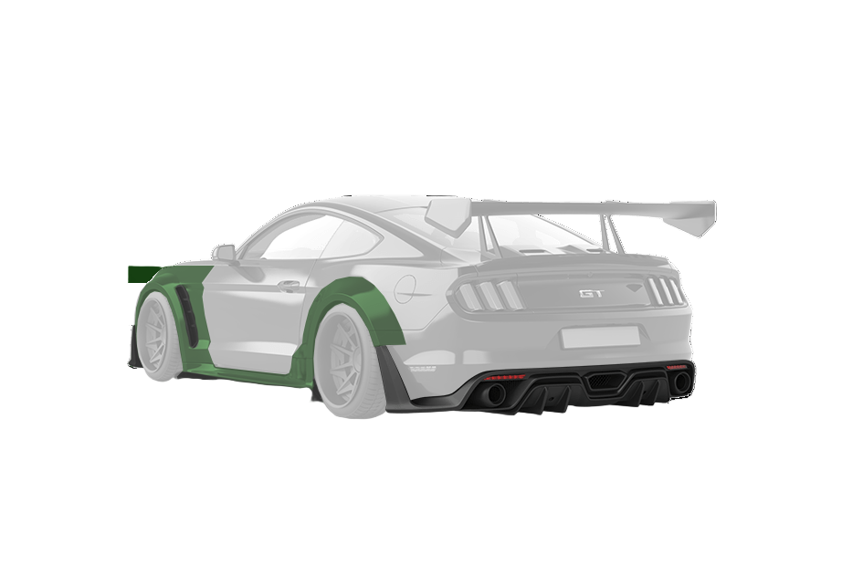 Robot Craftsman Ford Mustang V3 Widebody Kit 2015-2023